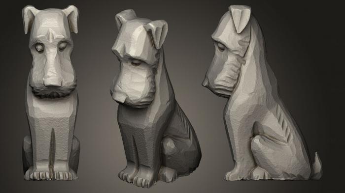 Animal figurines (STKJ_0385) 3D model for CNC machine